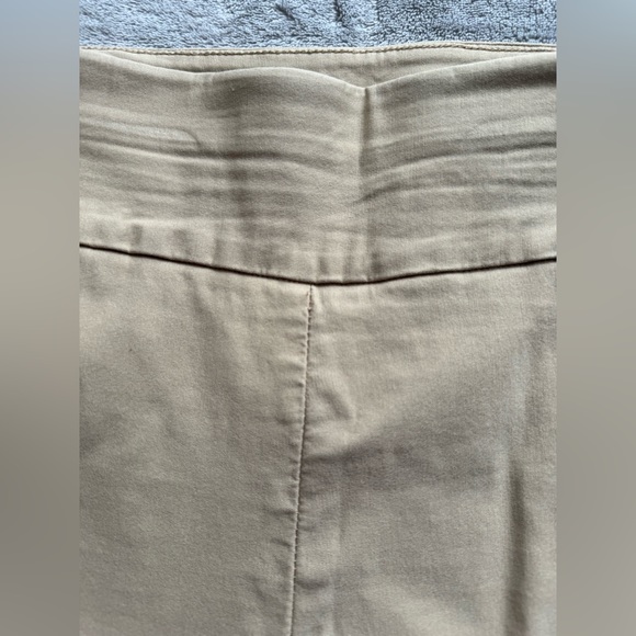 NY&C Whitney Ankle Pull On Khaki Pants - Picture 2 of 5